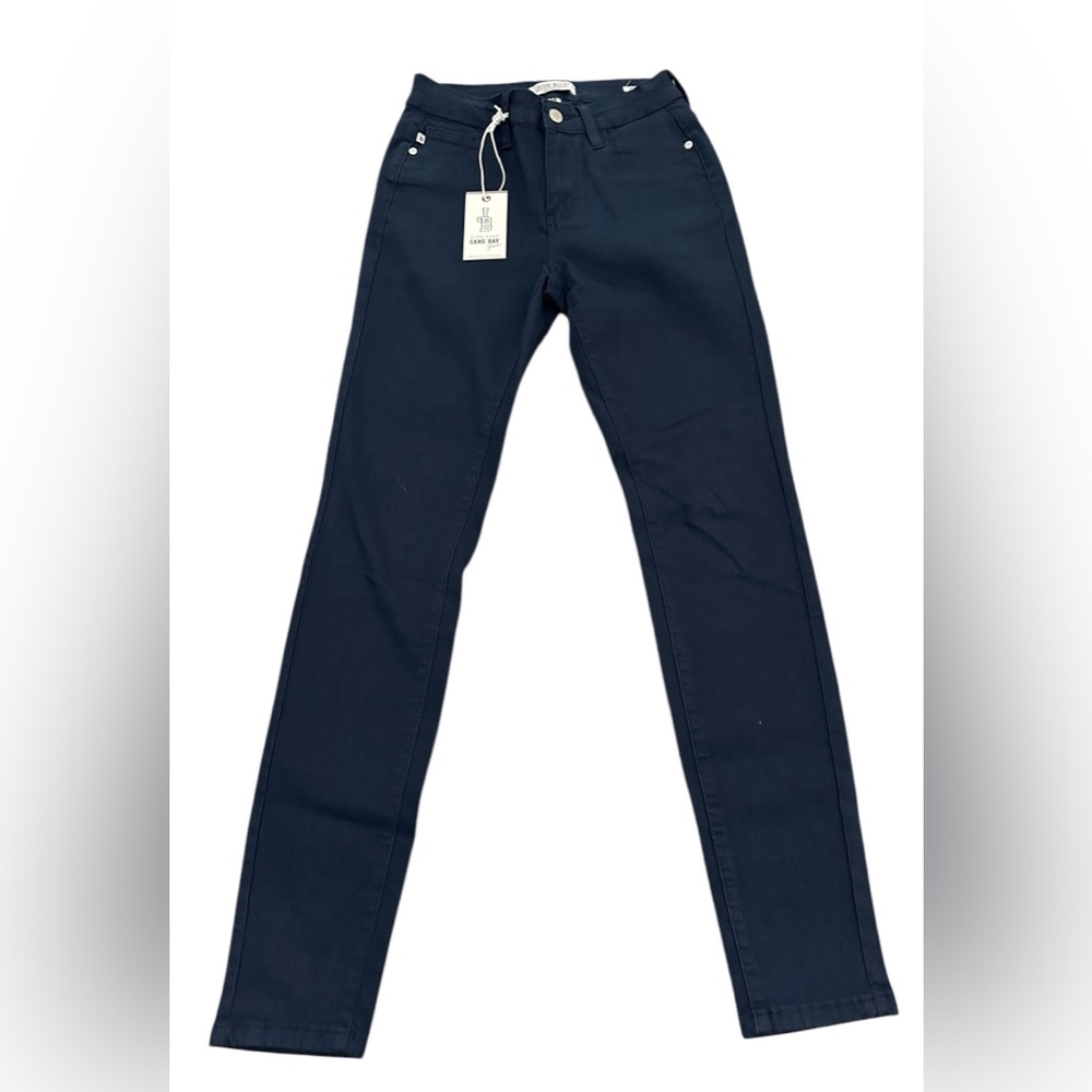 NWT‎ Judy Blue Game Day Navy Skinny Jean - Size 0/24